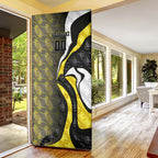 Personalised Richmond Tigers Door Cover Trippy Psychedelic Abstract Art Mascot Football Fans