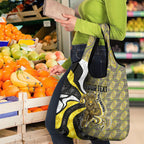 Personalised Richmond Tigers Grocery Bag Trippy Psychedelic Abstract Art Mascot Football Fans
