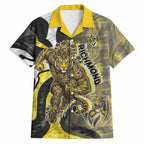 Personalised Richmond Tigers Hawaiian Shirt Trippy Psychedelic Abstract Art Mascot Football Fans