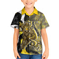 Personalised Richmond Tigers Kid Hawaiian Shirt Trippy Psychedelic Abstract Art Mascot Football Fans