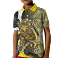 Personalised Richmond Tigers Kid Polo Shirt Trippy Psychedelic Abstract Art Mascot Football Fans