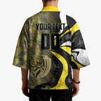 Personalised Richmond Tigers Kimono Trippy Psychedelic Abstract Art Mascot Football Fans