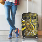 Personalised Richmond Tigers Luggage Cover Trippy Psychedelic Abstract Art Mascot Football Fans