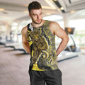 Personalised Richmond Tigers Men Tank Top Trippy Psychedelic Abstract Art Mascot Football Fans