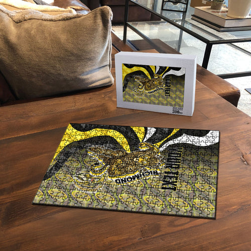 Personalised Richmond Tigers Puzzle Trippy Psychedelic Abstract Art Mascot Football Fans