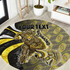 Personalised Richmond Tigers Round Carpet Trippy Psychedelic Abstract Art Mascot Football Fans