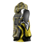 Personalised Richmond Tigers Sleeveless Hoodie Trippy Psychedelic Abstract Art Mascot Football Fans