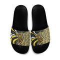 Personalised Richmond Tigers Slide Sandals Trippy Psychedelic Abstract Art Mascot Football Fans