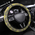 Richmond Tigers Steering Wheel Cover Trippy Psychedelic Abstract Art Mascot Football Fans