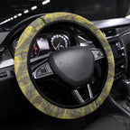 Richmond Tigers Steering Wheel Cover Trippy Psychedelic Abstract Art Mascot Football Fans