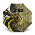 Personalised Richmond Tigers Umbrella Trippy Psychedelic Abstract Art Mascot Football Fans