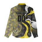 Personalised Richmond Tigers Women Casual Shirt Trippy Psychedelic Abstract Art Mascot Football Fans