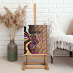 Personalised Brisbane Lions Canvas Wall Art Trippy Psychedelic Abstract Art Mascot Football Fans