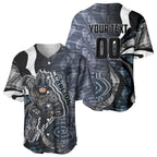 Personalised Carlton Baseball Jersey Trippy Psychedelic Abstract Art Mascot Football Fans