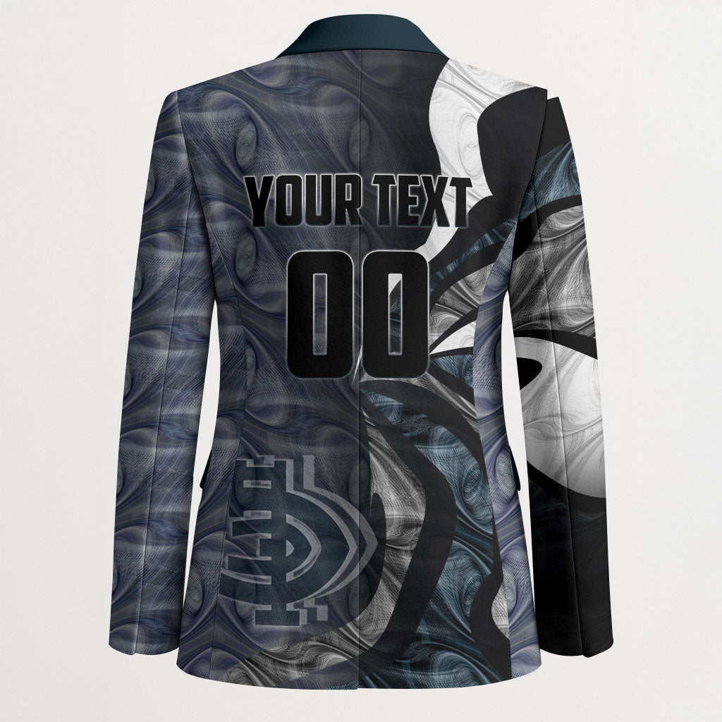 Personalised Carlton Blazer Trippy Psychedelic Abstract Art Mascot Football Fans
