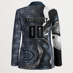 Personalised Carlton Blazer Trippy Psychedelic Abstract Art Mascot Football Fans