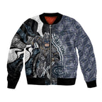 Personalised Carlton Bomber Jacket Trippy Psychedelic Abstract Art Mascot Football Fans
