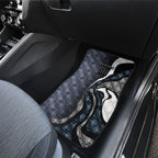 Personalised Carlton Car Mats Trippy Psychedelic Abstract Art Mascot Football Fans