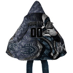 Personalised Carlton Cloak Trippy Psychedelic Abstract Art Mascot Football Fans