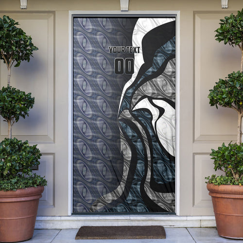 Personalised Carlton Door Cover Trippy Psychedelic Abstract Art Mascot Football Fans