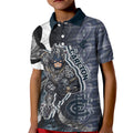 Personalised Carlton Kid Polo Shirt Trippy Psychedelic Abstract Art Mascot Football Fans