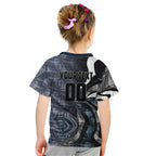 Personalised Carlton Kid T Shirt Trippy Psychedelic Abstract Art Mascot Football Fans