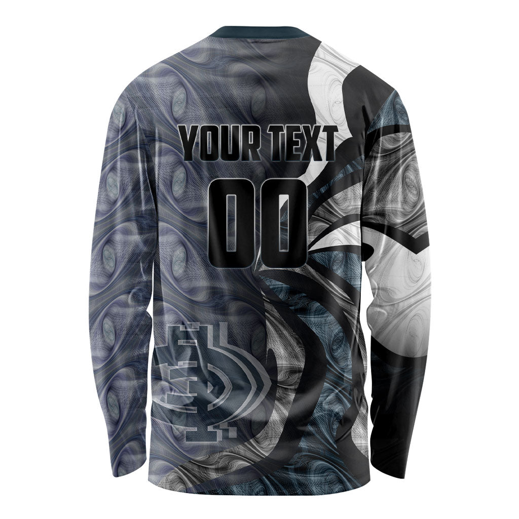 Personalised Carlton Long Sleeve Shirt Trippy Psychedelic Abstract Art Mascot Football Fans