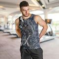 Personalised Carlton Men Tank Top Trippy Psychedelic Abstract Art Mascot Football Fans