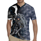 Personalised Carlton Rugby Jersey Trippy Psychedelic Abstract Art Mascot Football Fans