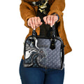 Personalised Carlton Shoulder Handbag Trippy Psychedelic Abstract Art Mascot Football Fans