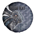 Personalised Carlton Spare Tire Cover Trippy Psychedelic Abstract Art Mascot Football Fans