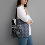 Personalised Carlton Tote Bag Trippy Psychedelic Abstract Art Mascot Football Fans