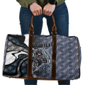 Personalised Carlton Travel Bag Trippy Psychedelic Abstract Art Mascot Football Fans