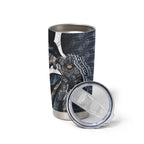 Personalised Carlton Tumbler Cup Trippy Psychedelic Abstract Art Mascot Football Fans