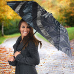 Personalised Carlton Umbrella Trippy Psychedelic Abstract Art Mascot Football Fans