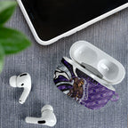 Personalised Fremantle Dockers AirPods Case Trippy Psychedelic Abstract Art Mascot Football Fans