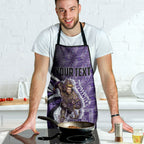 Personalised Fremantle Dockers Apron Trippy Psychedelic Abstract Art Mascot Football Fans