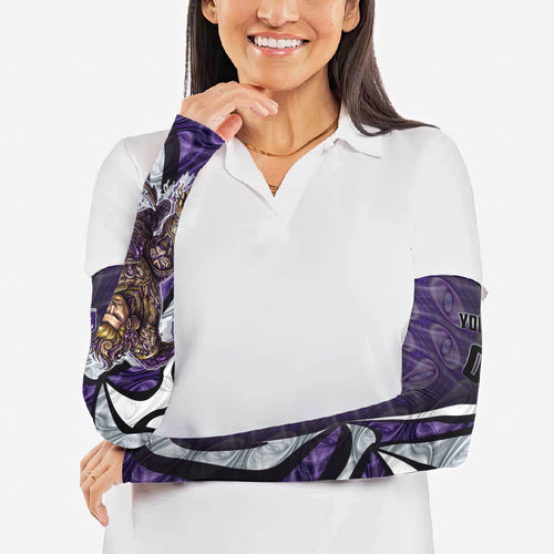 Personalised Fremantle Dockers Arm Sleeves Trippy Psychedelic Abstract Art Mascot Football Fans