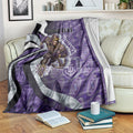 Personalised Fremantle Dockers Blanket Trippy Psychedelic Abstract Art Mascot Football Fans