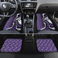 Personalised Fremantle Dockers Car Mats Trippy Psychedelic Abstract Art Mascot Football Fans