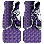 Personalised Fremantle Dockers Car Mats Trippy Psychedelic Abstract Art Mascot Football Fans