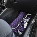 Personalised Fremantle Dockers Car Mats Trippy Psychedelic Abstract Art Mascot Football Fans