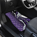 Personalised Fremantle Dockers Car Mats Trippy Psychedelic Abstract Art Mascot Football Fans