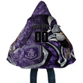 Personalised Fremantle Dockers Cloak Trippy Psychedelic Abstract Art Mascot Football Fans