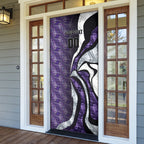 Personalised Fremantle Dockers Door Cover Trippy Psychedelic Abstract Art Mascot Football Fans