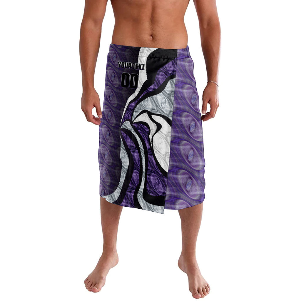 Personalised Fremantle Dockers Lavalava Trippy Psychedelic Abstract Art Mascot Football Fans