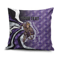 Personalised Fremantle Dockers Pillow Cover Trippy Psychedelic Abstract Art Mascot Football Fans