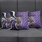 Personalised Fremantle Dockers Pillow Cover Trippy Psychedelic Abstract Art Mascot Football Fans