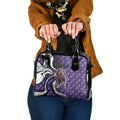 Personalised Fremantle Dockers Shoulder Handbag Trippy Psychedelic Abstract Art Mascot Football Fans