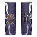 Personalised Fremantle Dockers Skinny Tumbler Trippy Psychedelic Abstract Art Mascot Football Fans